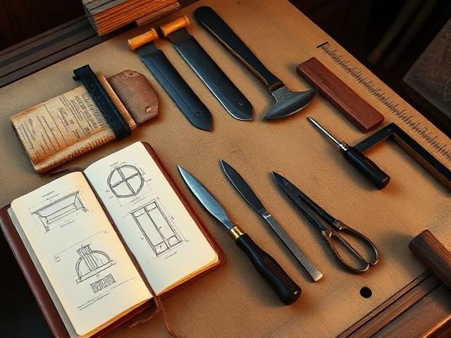 Craftsman tools on a workbench